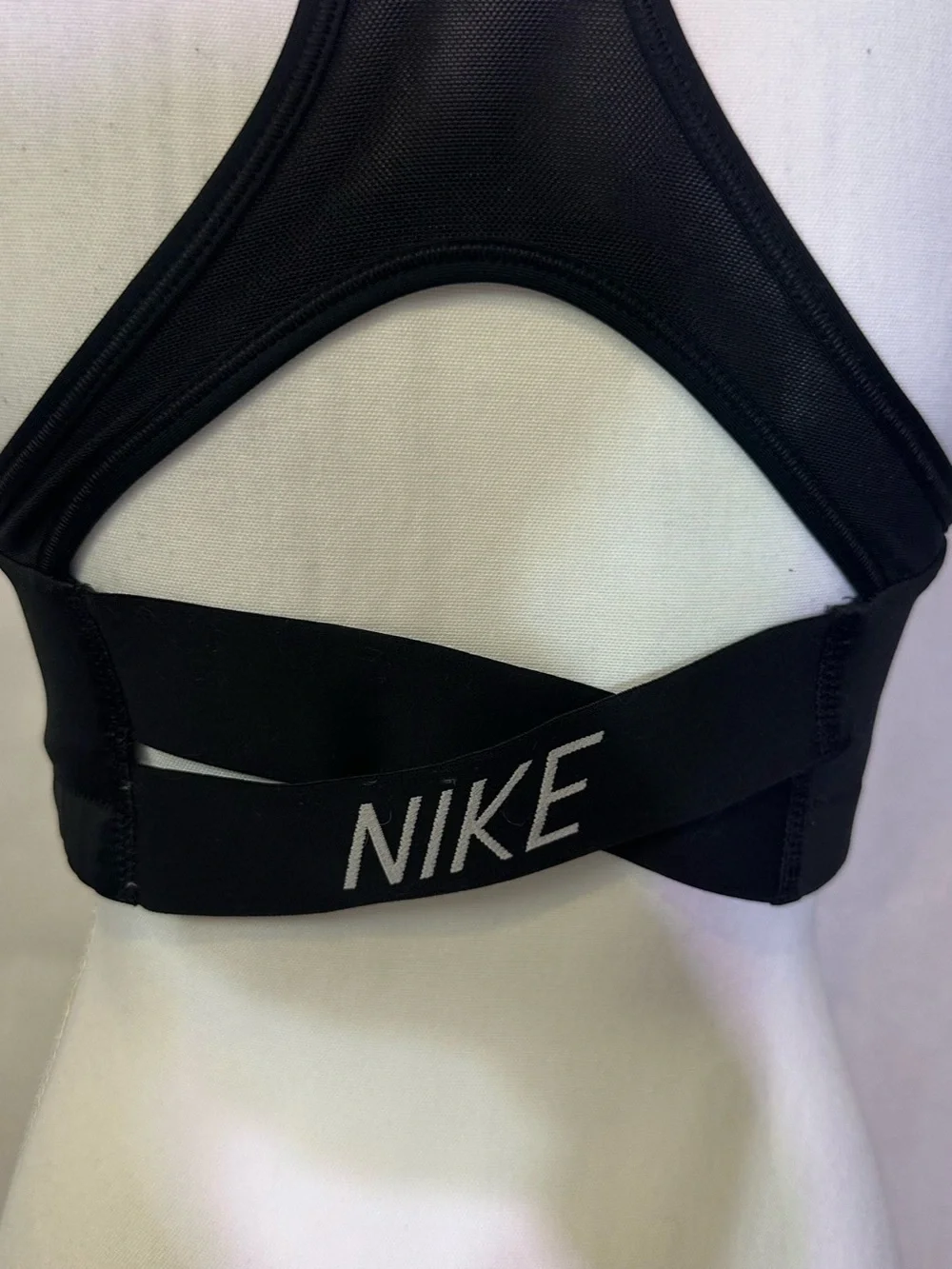 Nike Dri-FIT Black Racerback Sports Bra